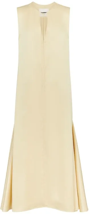 Satin maxi dress