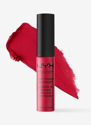 NYX Professional Makeup Soft Matte Lip Cream, Highly Pigmented Lipstick - Amsterdam 