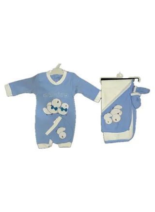 New Born Baby clothes kit set of 4 pieces 