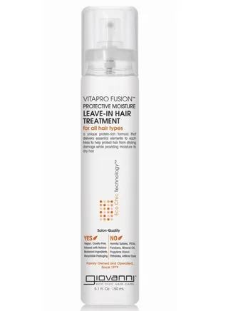 Giovanni Vitapro Fusion Leave-In Treatment - Anti-Frizz Protectant Hydration Formula, 5.1 Ounce (Pack of 1) 