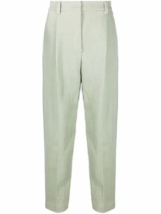 Corduroy Straight-Leg Trousers