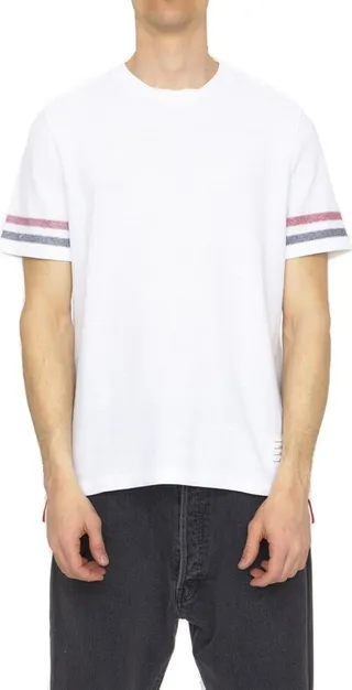 Thom Browne Striped Crewneck T-Shirt