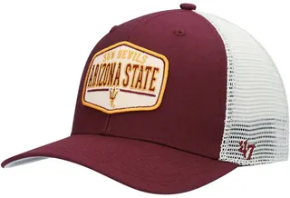 Men's Maroon Arizona State Sun Devils Shumay Mvp Trucker Snapback Hat