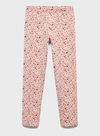 Kids Floral Print Leggings 