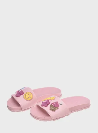 Kids Heart Print Slide 