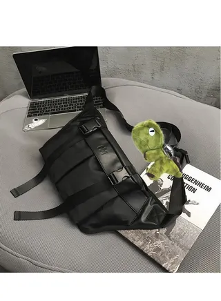 Large-capacity waist bag trendy street all-match sports shoulder bag 