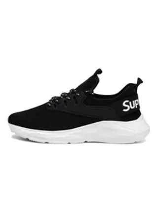 Lace-Up Running Shoes Black 