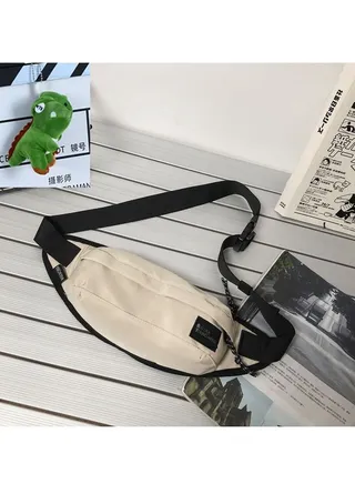 Japanese casual shoulder bag waist bag 