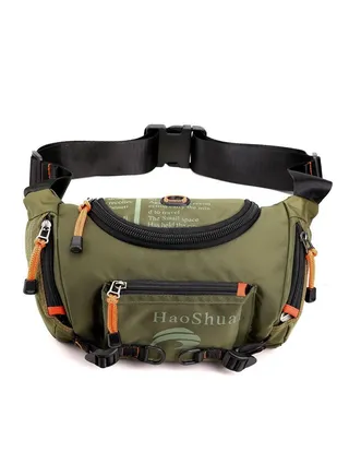 cylinder travel crossbody chest bag 