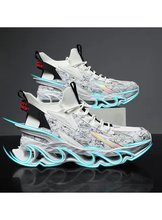 New Men's Casual Athletic Blade Shoes Teenage Running Shoes 