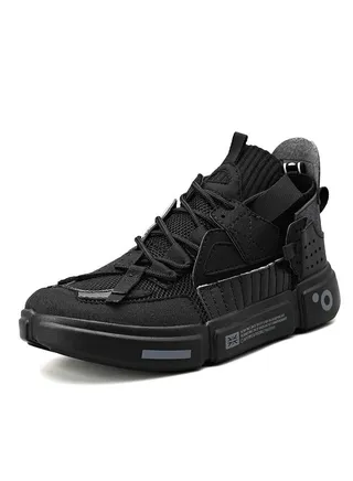 New Men's Breathable Colorblocking Personalized Shoes 