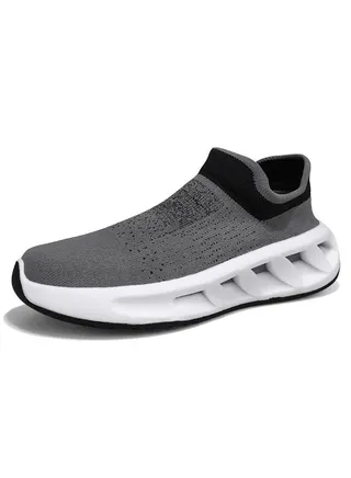 Men's Spring And Summer Pullover Lightweight Socks Sports Running Shoes 