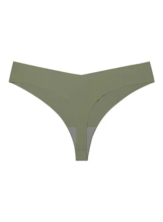Ice Nude Traceless Pure Cotton Crotch Breathable T-shaped Large Underpants 