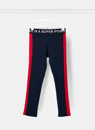 Girls Colourblock Leggings 