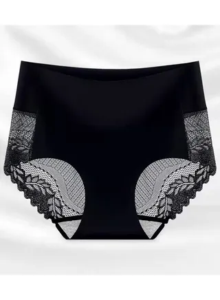 Premium Seamless Lingerie Hipster Mid-Waist Cotton Breathable Comfortable and Anti-Bacterial 