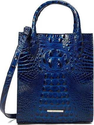 Brahmin Moira Tote (Sapphire) Handbags
