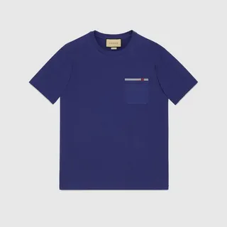 Cotton T-shirt with embroidery