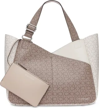 Calvin Klein Zoe Signature Colorblocked Tote with Pouch