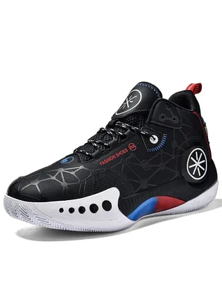 New High Top Anti Slip Basketball Shoes 
