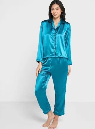 Colourblock Pyjama Set