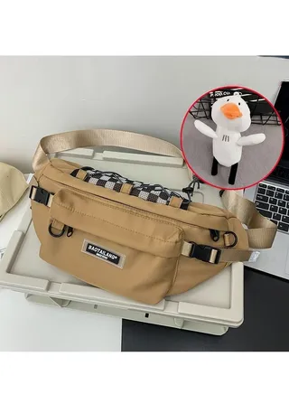 Casual outdoor sports single shoulder crossbody bag 