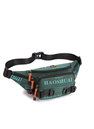 Waterproof nylon crossbody bag for men 