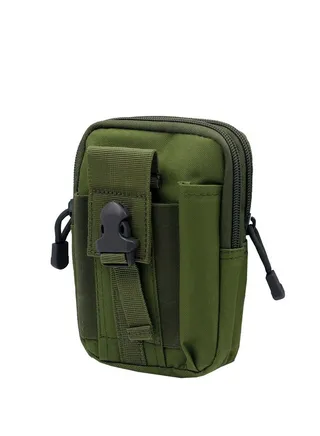 Men's Belt Vertical Camouflage Tactical Waist Bag 