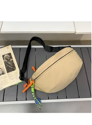 Men's INS Wind Waterproof Japanese Casual Messenger Bag Sports Satchel Bag 
