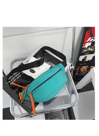 Men's INS Wind Waterproof Japanese Casual Messenger Bag Sports Satchel Bag 