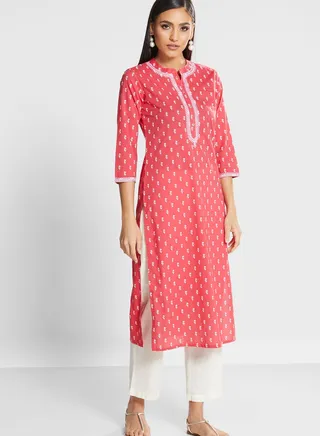 Floral Print Kurti 