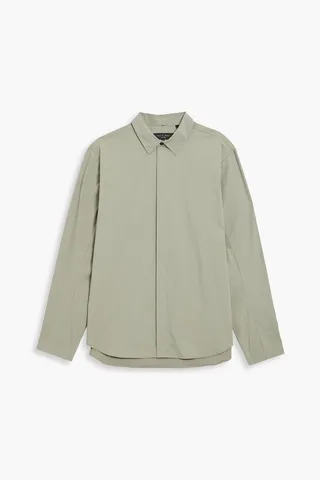Pursuit Precision cotton-blend poplin shirt