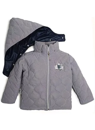 Kids Jacket with Detachable Hoodie 