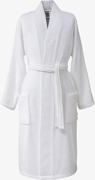 Ice Logo-embroidered Kimono Terry Cotton Dressing Gown