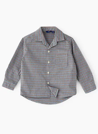 Woven checks shirt 