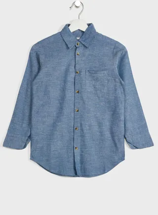Boys Solid Shirt 