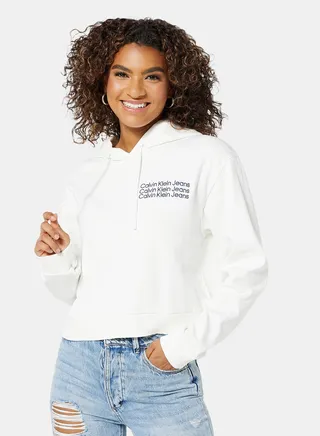90's Boyfriend Hoodie Off-White 