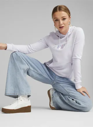 Essentials Womens NOVASHINE French Terry Hoodie 