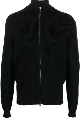 Long-Sleeve Zip-Up Jumper