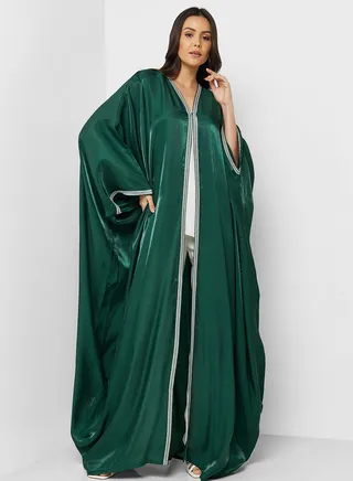Embroidered Detail Abaya 