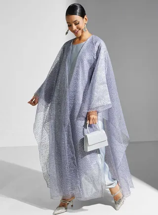 Embellished Detail Abaya