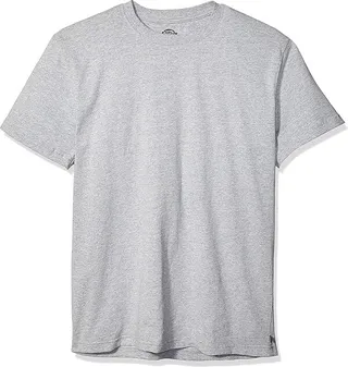 Dickies Men's Short Sleeve Heavweight Crew Neck Big-Tall (Heather Gray) Men's T Shirt