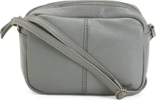 Leather Metallic De Young Camera Crossbody