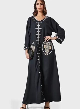 Embroidered Abaya 