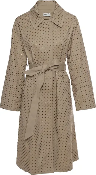 Crystal Trench Coat