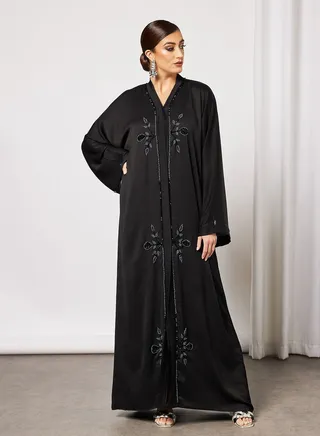 Abaya With Beadwork 