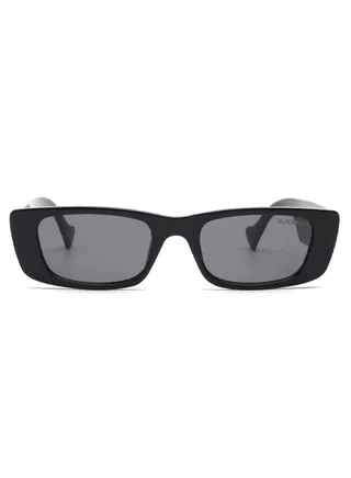 MANHATTAN Rectangular Shape Full Rim Sunglasses - Lens Size: 52 mm 