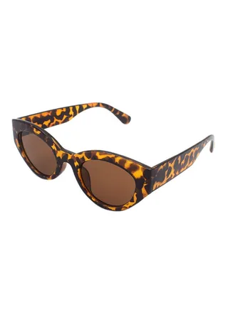Women's Oval Frame Sunglasses 