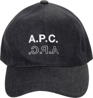A.P.C. Logo Printed Baseball Cap