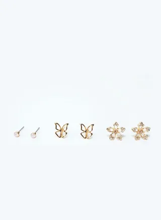 Assorted Set of 3 Earrings 