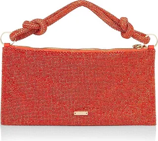 Nano Hera Rhinestone Mesh Shoulder Bag